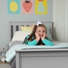 Max & Lily Twin Bed Frame with Trundle, Classic Solid Wood Platform Bed with Storage - 3 of 4