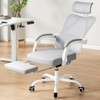 RISOKEYS Ergonomic Office Chair with Footrest and Headrest,Adjustable Lumbar Support - High Back Mesh Computer Desk Chair for Home Office - 2 of 4