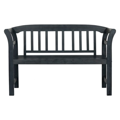 target black bench outdoor