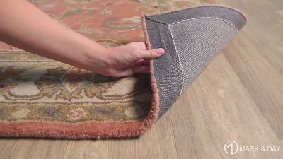 Paris Burgundy Handmade Wool Runner Rug 2'6" x 8'