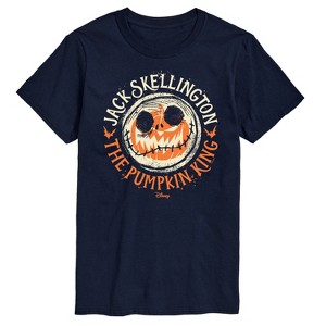 Men's - The Nightmare Before Christmas - Jack Skellington The Pumpkin King Short Sleeve Graphic T-Shirt - 1 of 4