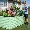 Raised Garden Bed, Metal Raised Garden Beds Outdoor, Rectangular Planter Box for Planting Plants, Vegetables and Flower - 4 of 4