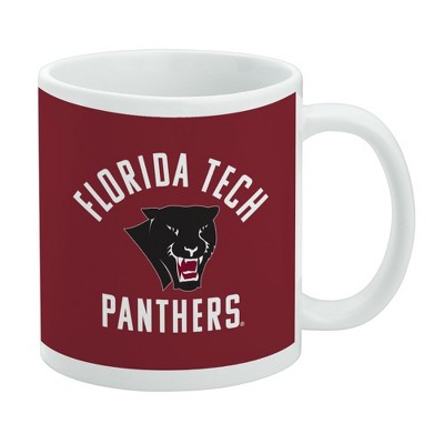Florida Institute of Technology Panthers Logo Ceramic Coffee Mug Novelty Gift Mugs for Coffee Tea and Hot Drinks 11oz White