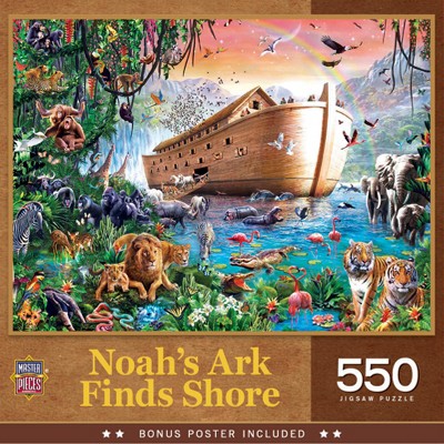 MasterPieces - Inspirational - Noah's Ark Finds Shore 550 Piece Puzzle