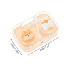 Unique Bargains Contact Lens Case Contact Lens Container Contact Lens Carrier 2.36"x1.65"x1.1" 1 Set - 3 of 4