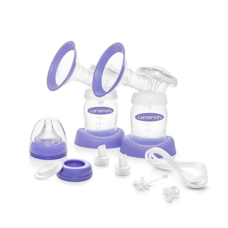 Lansinoh Extra Pumping Set for Double Electric Breast Pump, 1 of 12