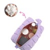 Unique Bargains Quilted Makeup Bag 1 Pc - 2 of 4
