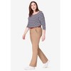 ellos Women's Plus Size Classic Stretch Chino - 4 of 4