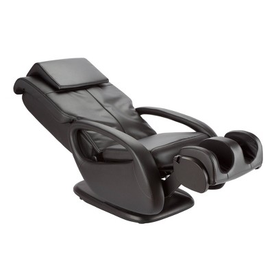 Black Faux Leather Swivel Massage Recliner Chair