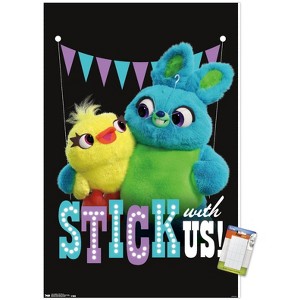 Trends International Disney Pixar Toy Story 4 - Stick With Us Unframed Wall Poster Prints - 1 of 4