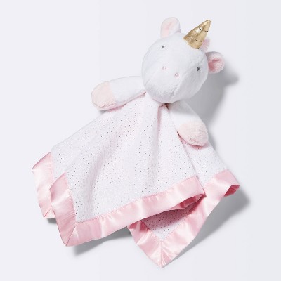 Small Security Blanket Unicorn - Cloud Island™  Light Pink