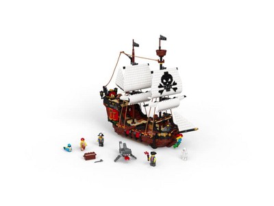 BRICK STORY Pirate Ship Building Sets Boat and Ship Model Pirate Toys  Building Blocks Pirate Ship Toys for Boys and Girls Pirate Adventure  Playset
