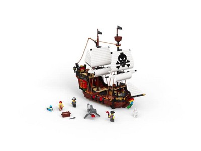 Lego Creator 3 In 1 Pirate Ship Toy Set 31109 Target