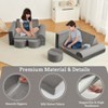 Modular Play Couch for Toddler Kids Playroom Bedroom - 4 of 4