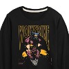 Boys' - Marvel - Wolverine Silhouette Long Sleeve Graphic T-Shirt - 2 of 4