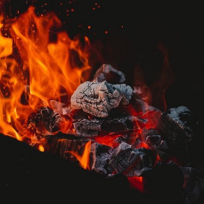 31" Pure Heaven Hardwood XL Lump Charcoal for Grilling