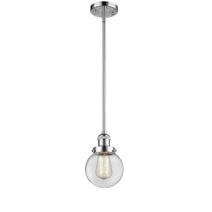 Beacon - 1 Light Mini Pendant In Industrial Style-9.5 Inches Tall and 6 Inches Wide - 1 of 1