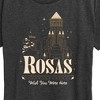 Women's - Disney - Rosas Wish You Were Here Short Sleeve Graphic T-Shirt - 2 of 4
