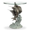 SPI Home Marlin and Sailfish End Table – 24" Tall Metal Ocean-Themed Side Table, Nautical Outdoor or Indoor Accent - 2 of 3