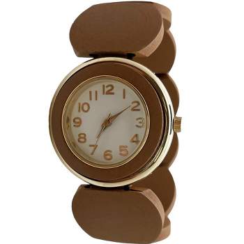 Olivia Pratt Stretch Wooden Watch