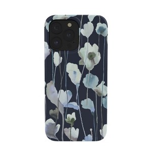 Ninola Design Watery Abstract Flowers NavySnap iPhone Case - Society6 - 1 of 1