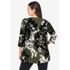 Jessica London Women's Plus Size Stretch Knit Swing Tunic - 3 of 4