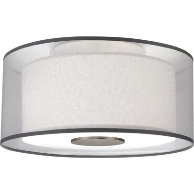 Robert Abbey Lighting Saturnia - Light Flush Mount in  Stainless Steel