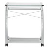 Calico Designs L Cart Compact Computer Cart with Storage and Keyboard Shelf - 4 of 4