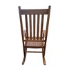Vynxaria White Adult Rocking Chair - Perfect for Balcony and Porch Relaxation - 2 of 4