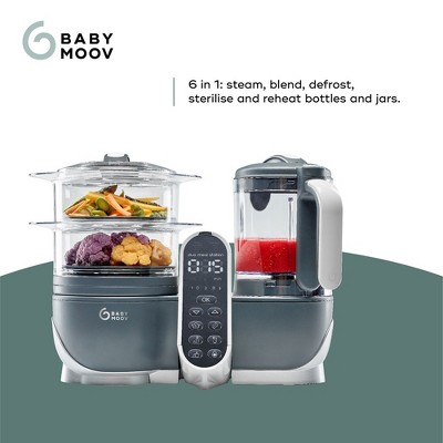Industrial Grey Multi-Speed Baby Food Maker and Blender with 72-oz Capacity