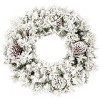 YOOCOZZ Christmas Tree Set, Pre-lit  Artificial Christmas Tree 4-Set, with Garland, Wreath and Set of 2 Entrance Trees X-mas with LED Lights - 3 of 4