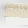 30" 25 sq ft Christmas Roll Wrap Blush/White/Gold Diagonal Stripes - Wondershop™ - 3 of 3