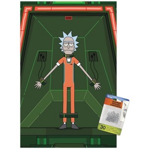 Trends International Rick And Morty - Shackled Unframed Wall Poster Prints - 1 of 4