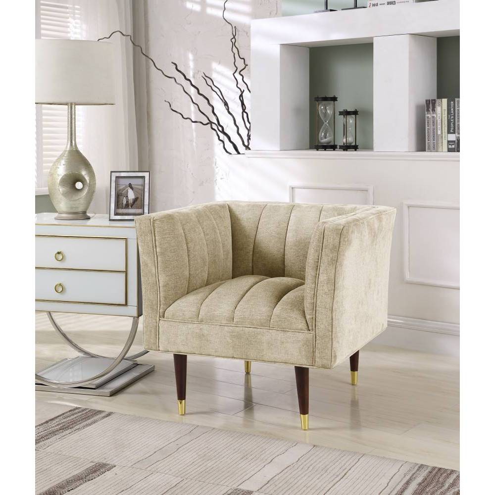 Alma Accent Chair Gold - Chic Home Design was $499.99 now $299.99 (40.0% off)