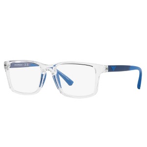 Emporio Armani KIDS EK 3203 5893 Childrens Pillow Eyeglasses Crystal 50mm - 1 of 3