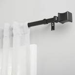 Exclusive Home Loran 1" Window Curtain Rod and Finial Set