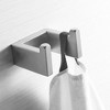 Double Towel Hook, Stainless Steel Wall Mount - 2 of 4