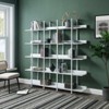 KWPZQEB 5 Tier Bookshelf, Industrial Large Bookcase with 15 Open Display Shelves, Large Etagere Bookshelf, Wide Book Case for Home & Office - 3 of 4