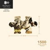 Hinkler: Mindbogglers Gold Vintage World Map Jigsaw Puzzle, 1500 Piece - 4 of 4