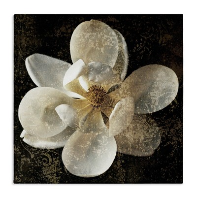 Stupell Industries Rustic Patterned Magnolia, 17" x 17"