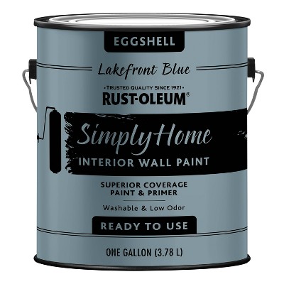 Rust-Oleum 2pk Simply Home Eggshell Lake Blue