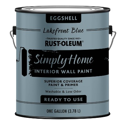 Rust-Oleum 2pk Simply Home Eggshell Lake Blue