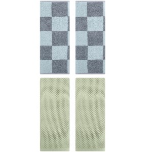 REGALWOVEN 4 Pcs Bathroom Hotel and Spa Cotton Hand Towels - 1 of 4