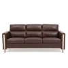GDFStudio Addison Comfortable 79.5" Three-Seater Sofa with Side Pockets and Rubber Wood Legs - 2 of 4