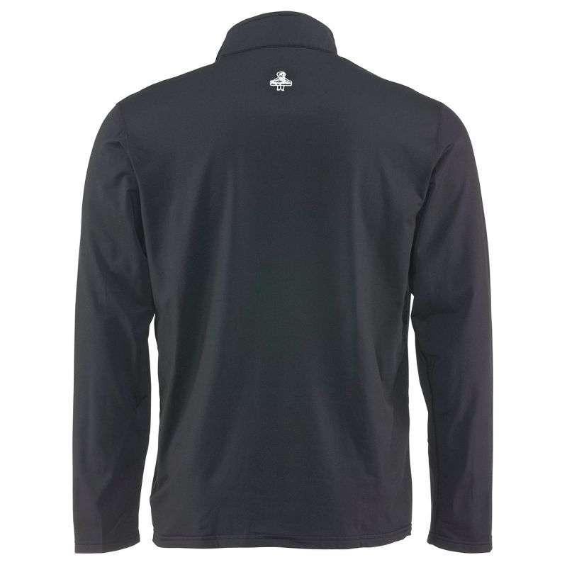 RefrigiWear Men's Flex-Wear Top Base Layer Shirt Zip Mock Neck, 3 of 8