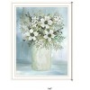 HomeRoots White Blooms White Framed Print Wall Art - 3 of 4