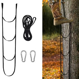 Kitcheniva 3-Step Climbing Stick Aider With Two Durable Carabiners - 1 of 4