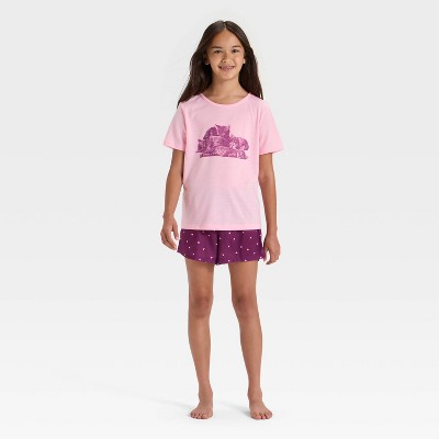 Girls' 2pc Short Sleeve Pajama Set - Cat & Jack™