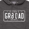 Men's - Instant Message - Gr8 Dad License Plate Graphic Fleece Pullover Hoodie - 2 of 4