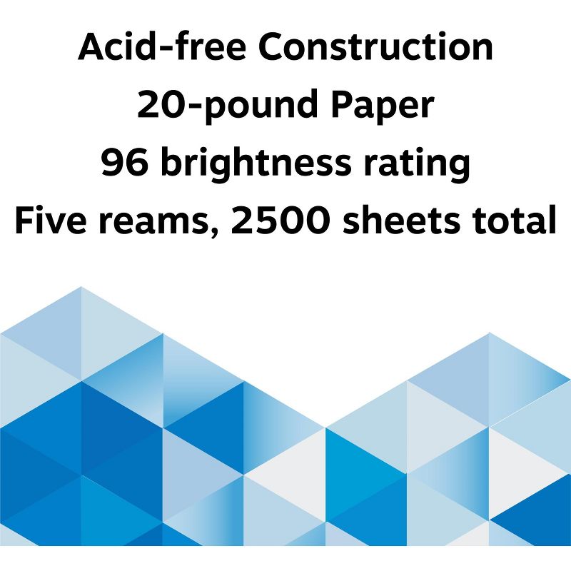 MyOfficeInnovations 11" x 17" Multipurpose Paper 20 lbs. 96 Brightness 500/RM 5 RM/CT 562782, 5 of 7